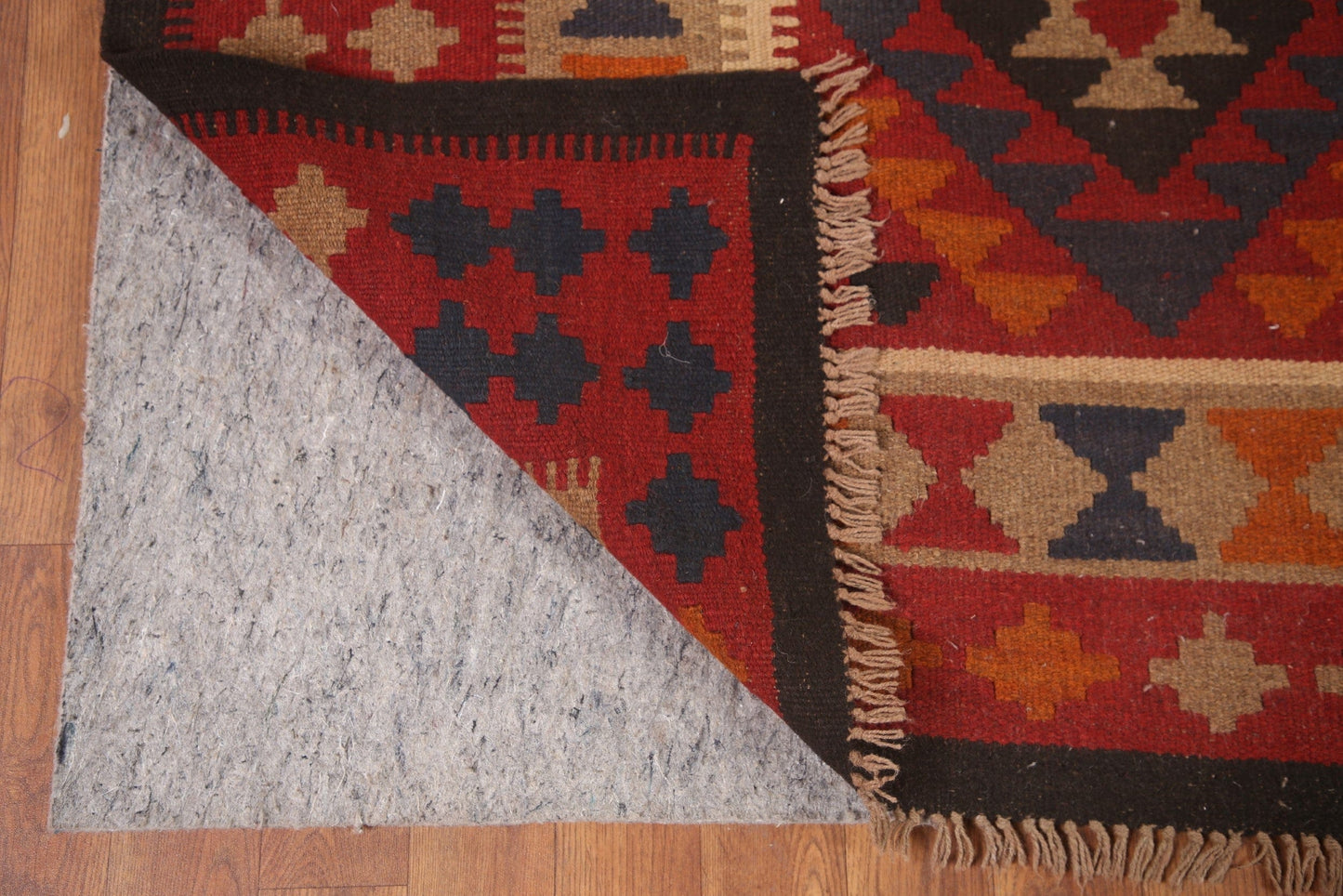 Geometric Kilim Reversible Area Rug 7x10