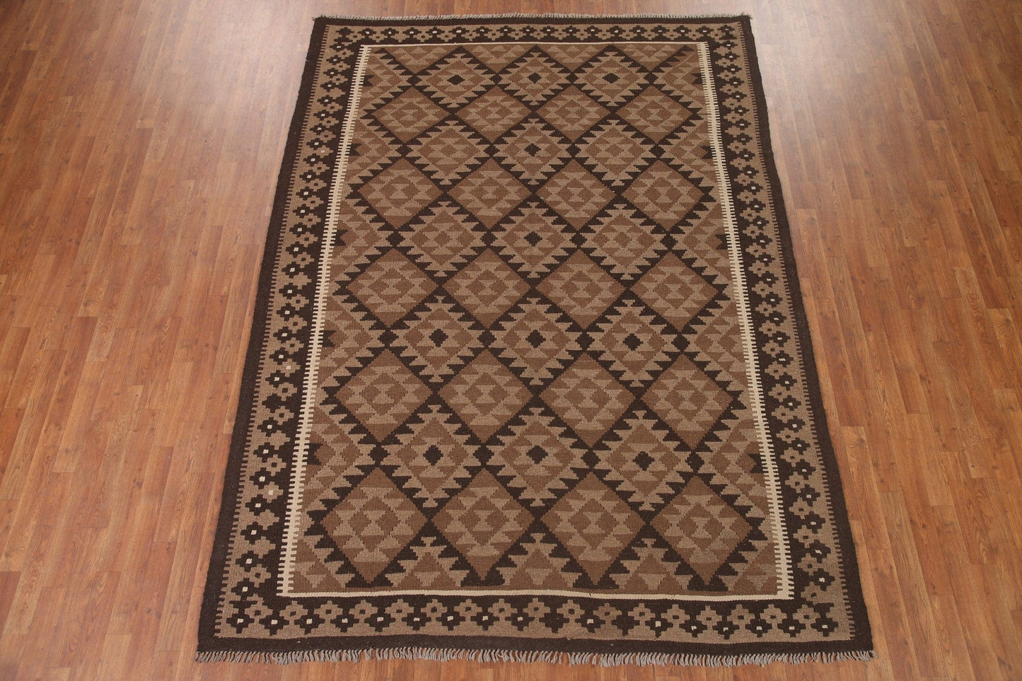 Geometric Kilim Oriental Area Rug 7x10