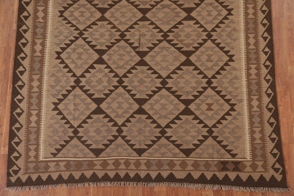 Geometric Kilim Oriental Area Rug 7x10