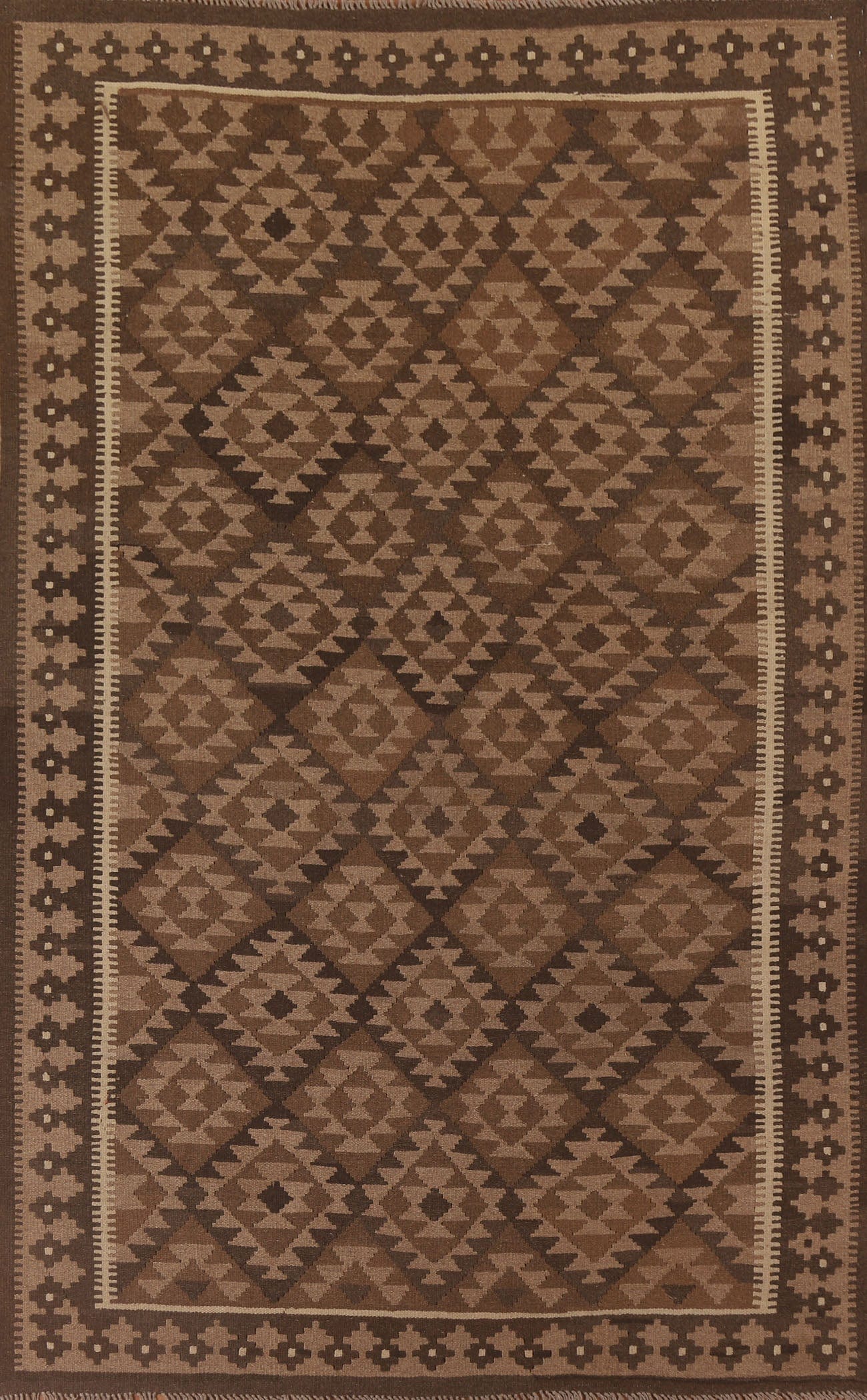 Geometric Kilim Oriental Area Rug 7x10