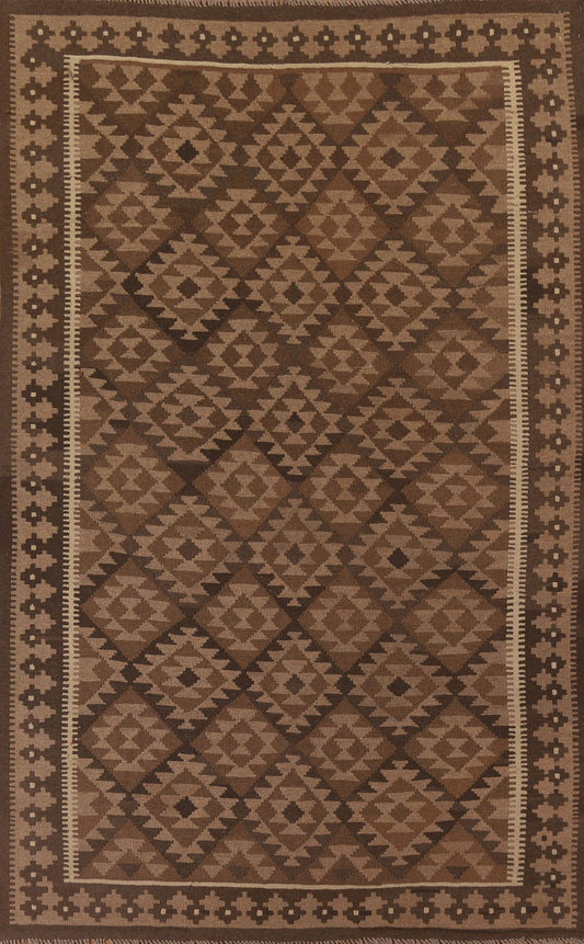 Geometric Kilim Oriental Area Rug 7x10