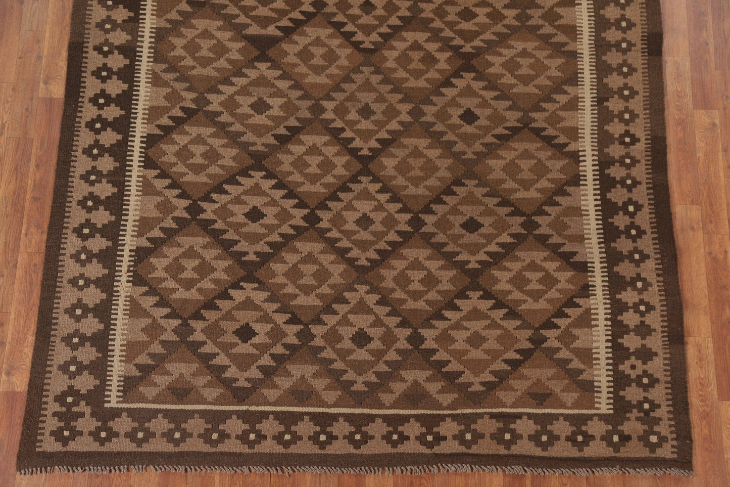 Geometric Kilim Oriental Area Rug 7x10