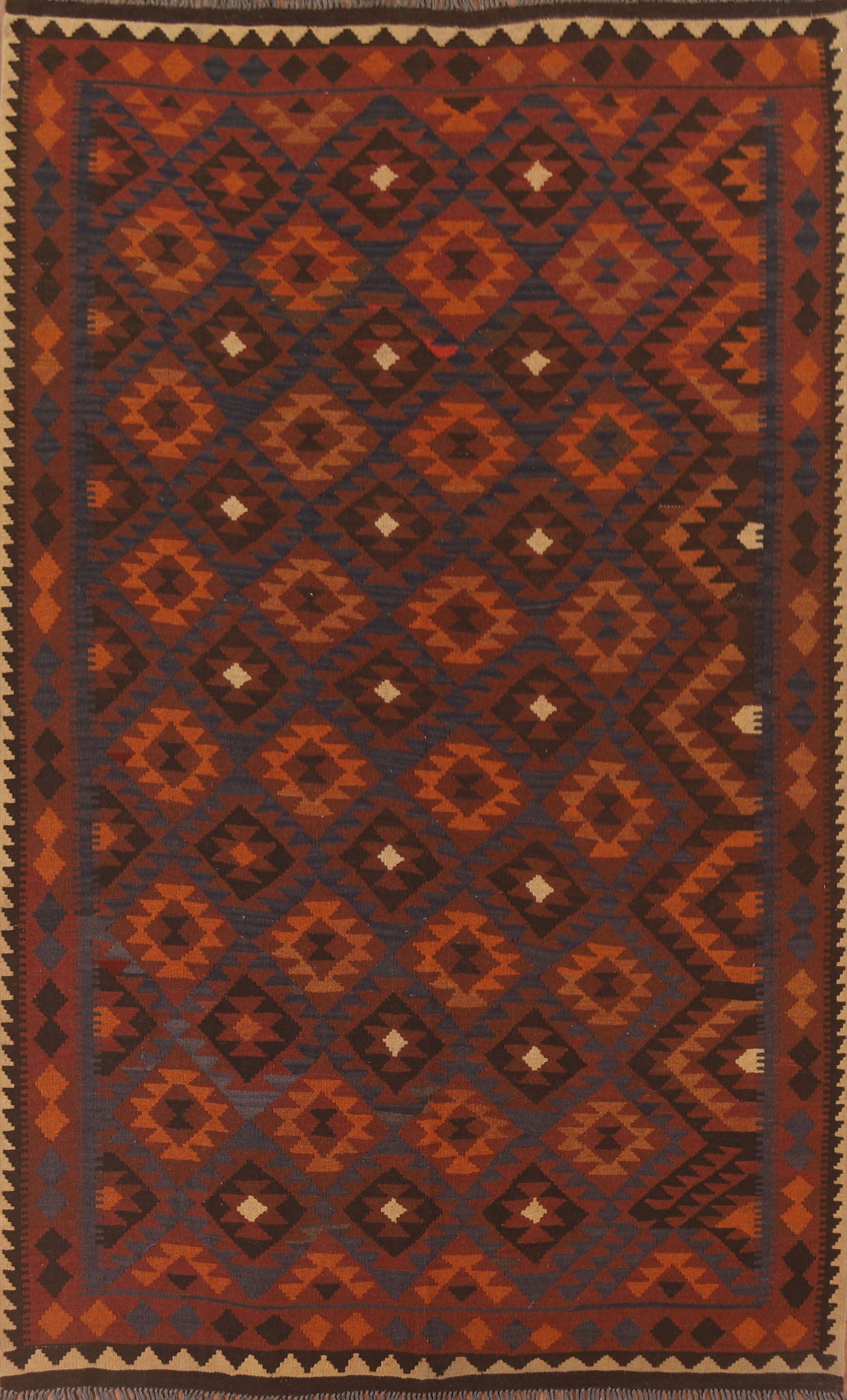 Geometric Kilim Oriental Area Rug 7x10