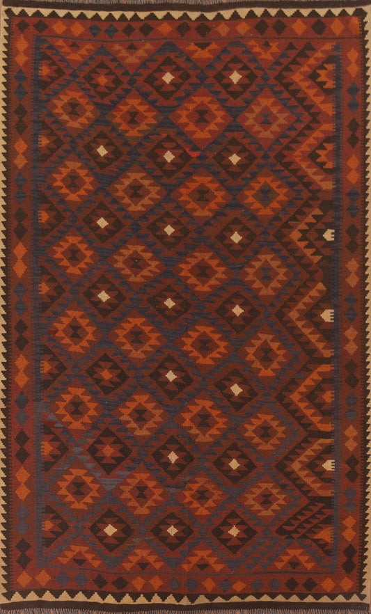 Geometric Kilim Oriental Area Rug 7x10