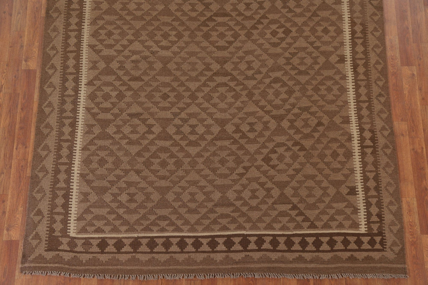 Reversible Wool Kilim Oriental Area Rug 7x10