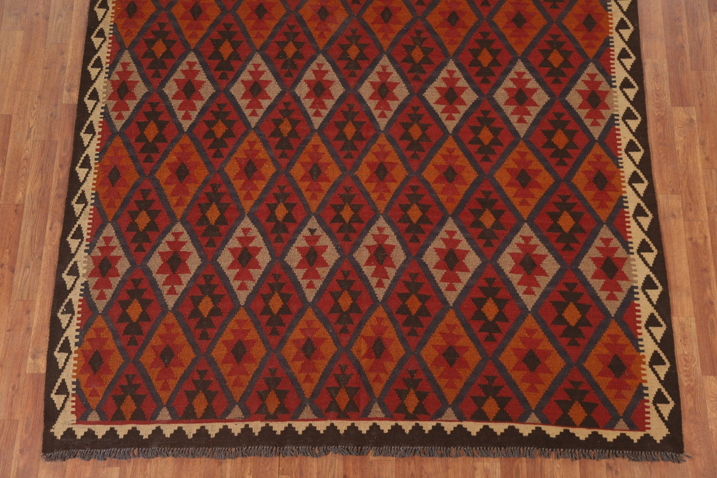 Geometric Kilim Oriental Area Rug 7x10