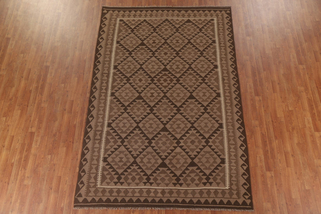 Geometric Kilim Oriental Area Rug 7x10