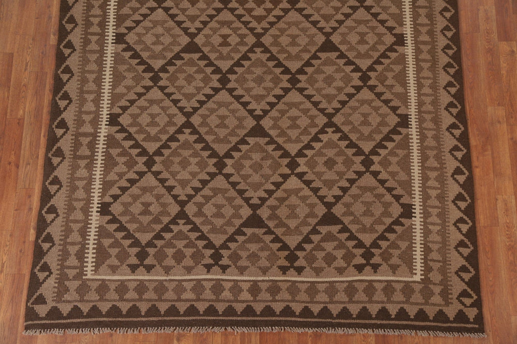 Geometric Kilim Oriental Area Rug 7x10