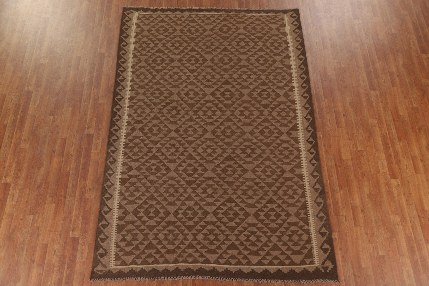 Geometric Kilim Oriental Area Rug 7x10