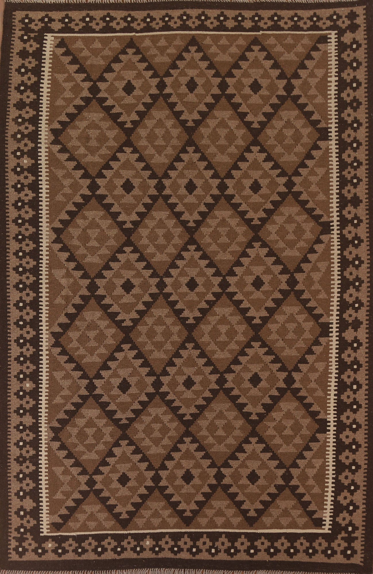 Geometric Kilim Oriental Area Rug 7x10