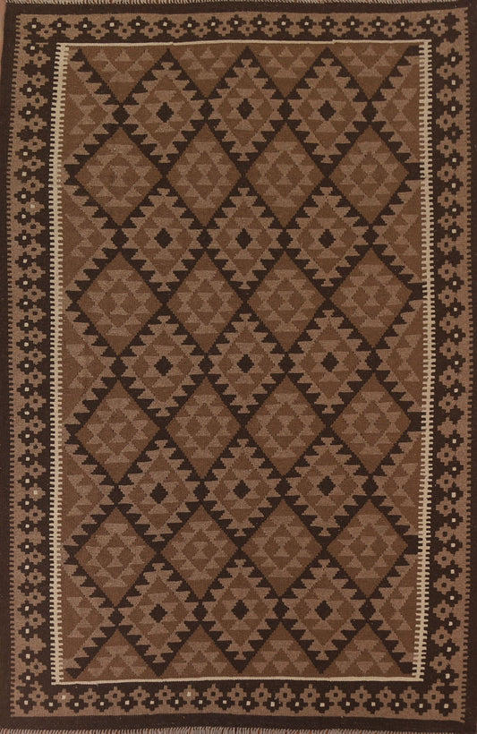 Geometric Kilim Oriental Area Rug 7x10