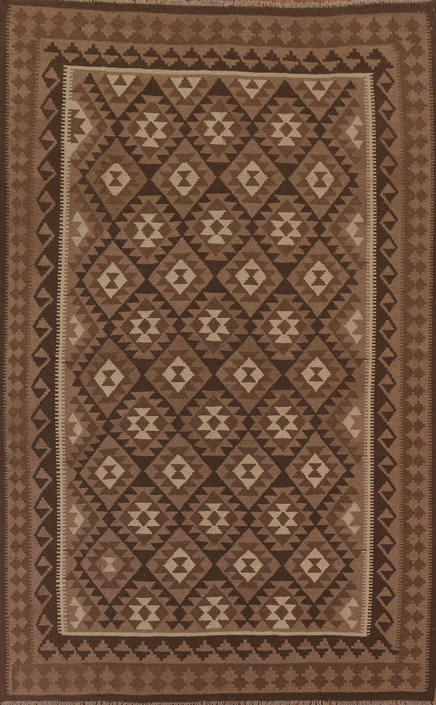 Geometric Kilim Oriental Area Rug 7x10