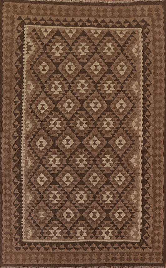 Geometric Kilim Oriental Area Rug 7x10