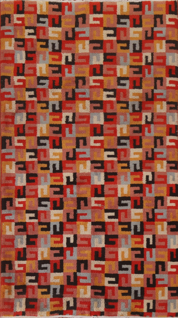 Geometric Gabbeh Oriental Area Rug 5x8