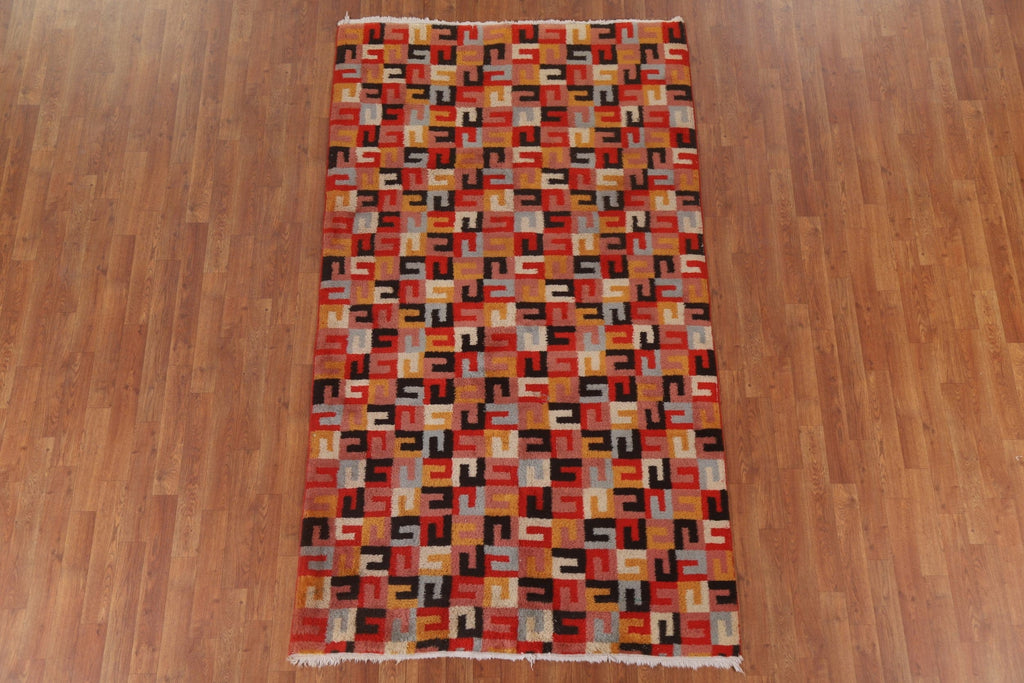 Geometric Gabbeh Oriental Area Rug 5x8