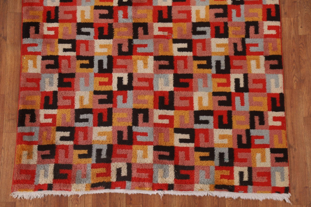 Geometric Gabbeh Oriental Area Rug 5x8