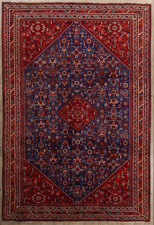 7x10 Abadeh Shiraz Persian Area Rug