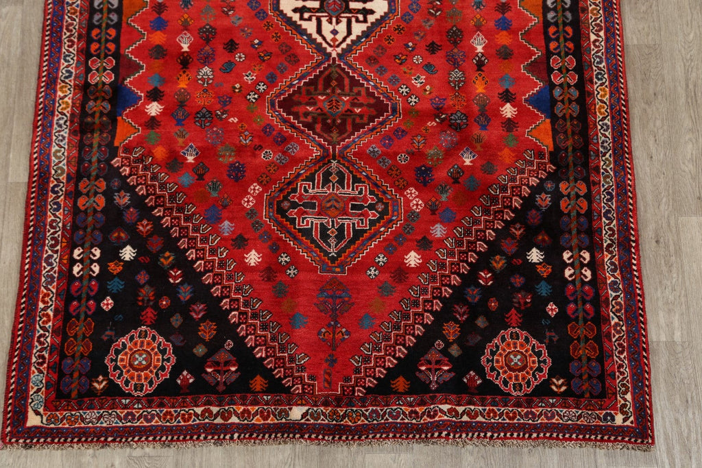 7x10 Abadeh Shiraz Persian Area Rug