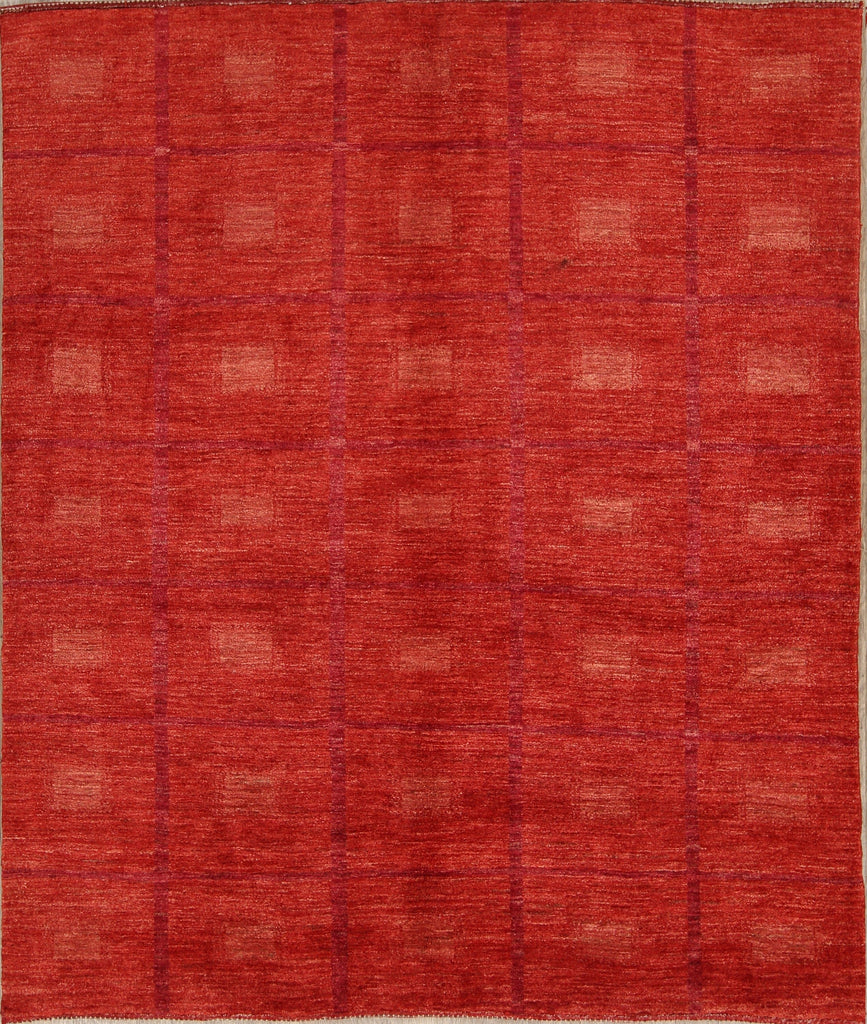 6x7 Gabbeh Zolanvari Persian Area Rug