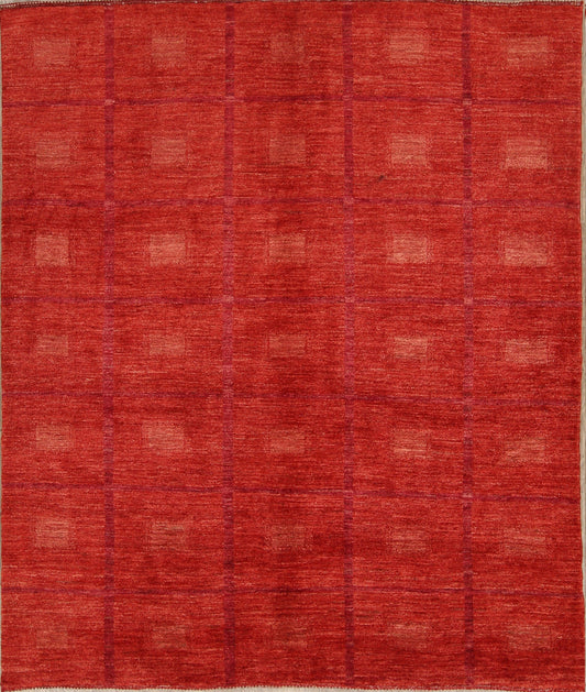 6x7 Gabbeh Zolanvari Persian Area Rug