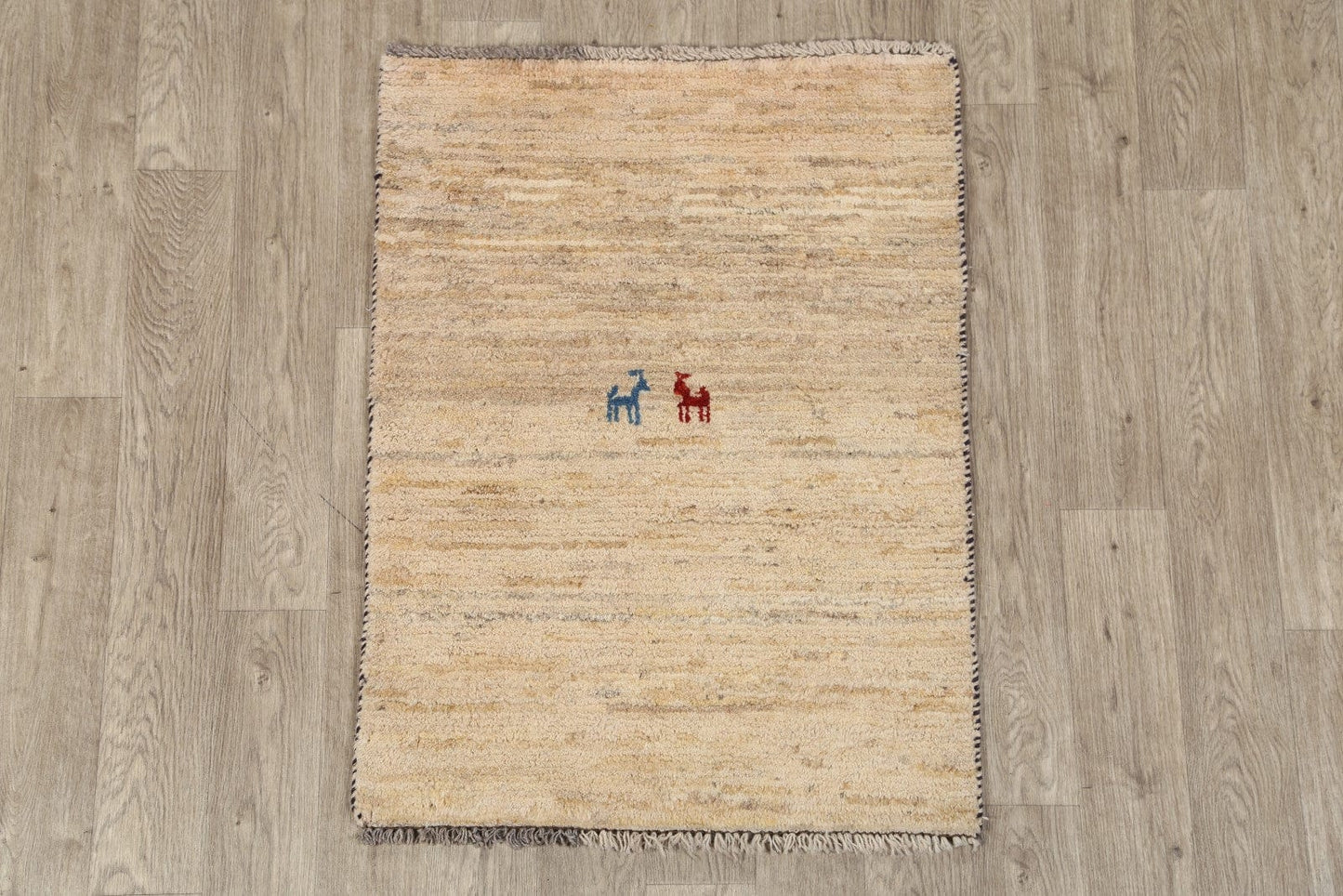 3x4 Qashqai Gabbeh Shiraz Persian Area Rug