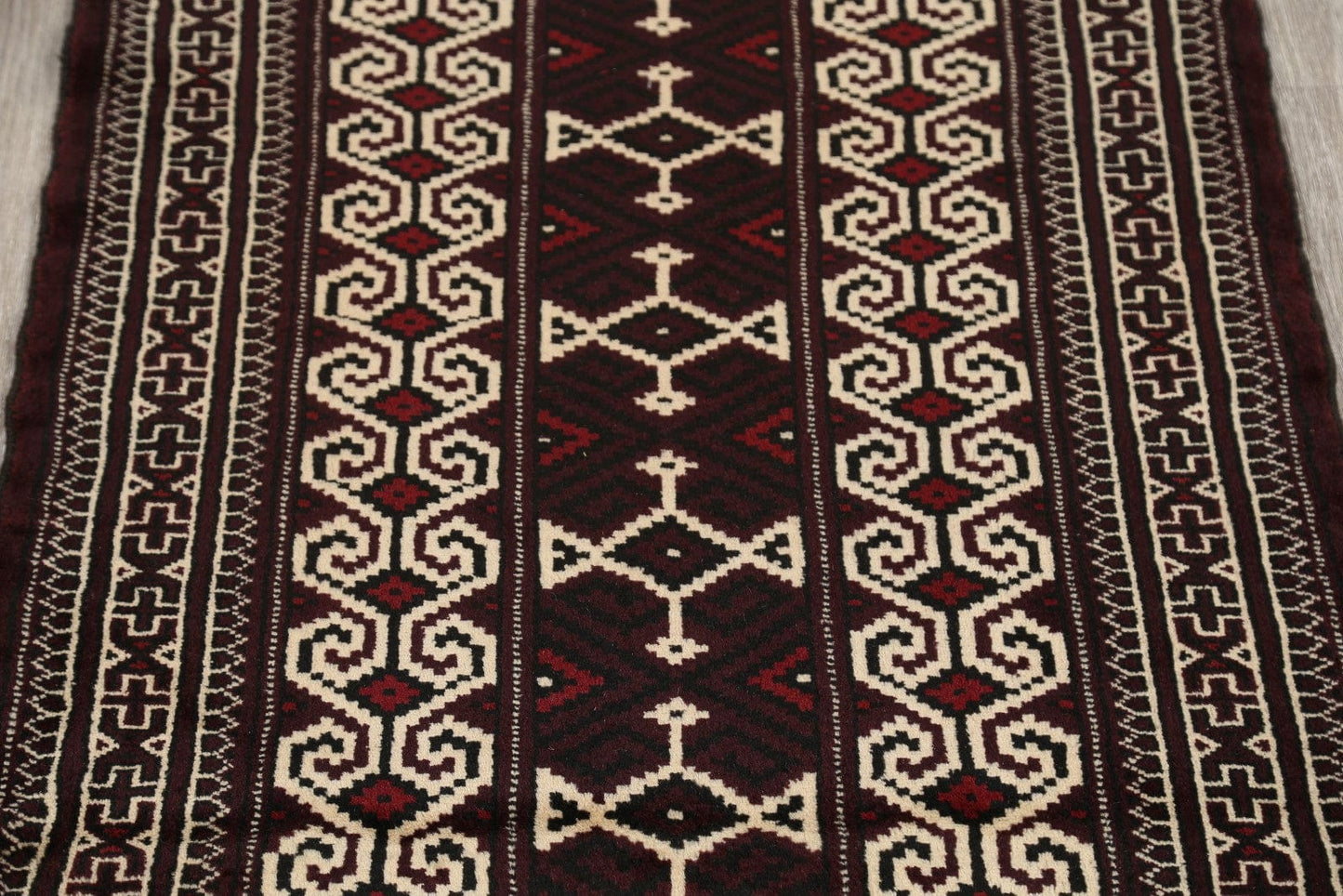 3x4 Balouch Persian Area Rug