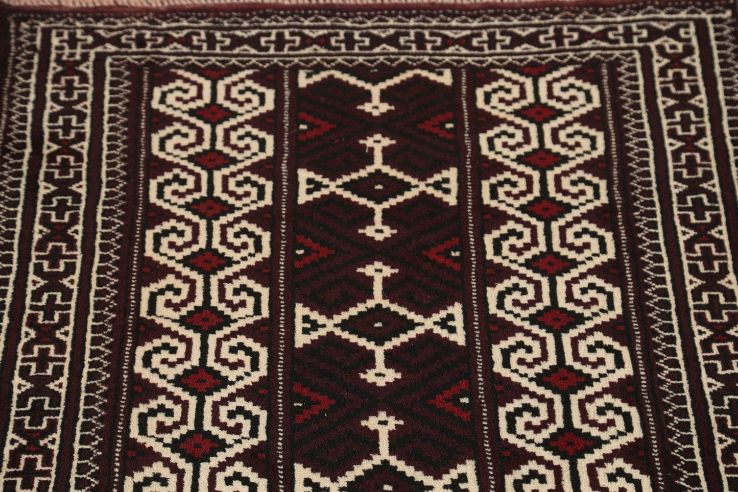 3x4 Balouch Persian Area Rug