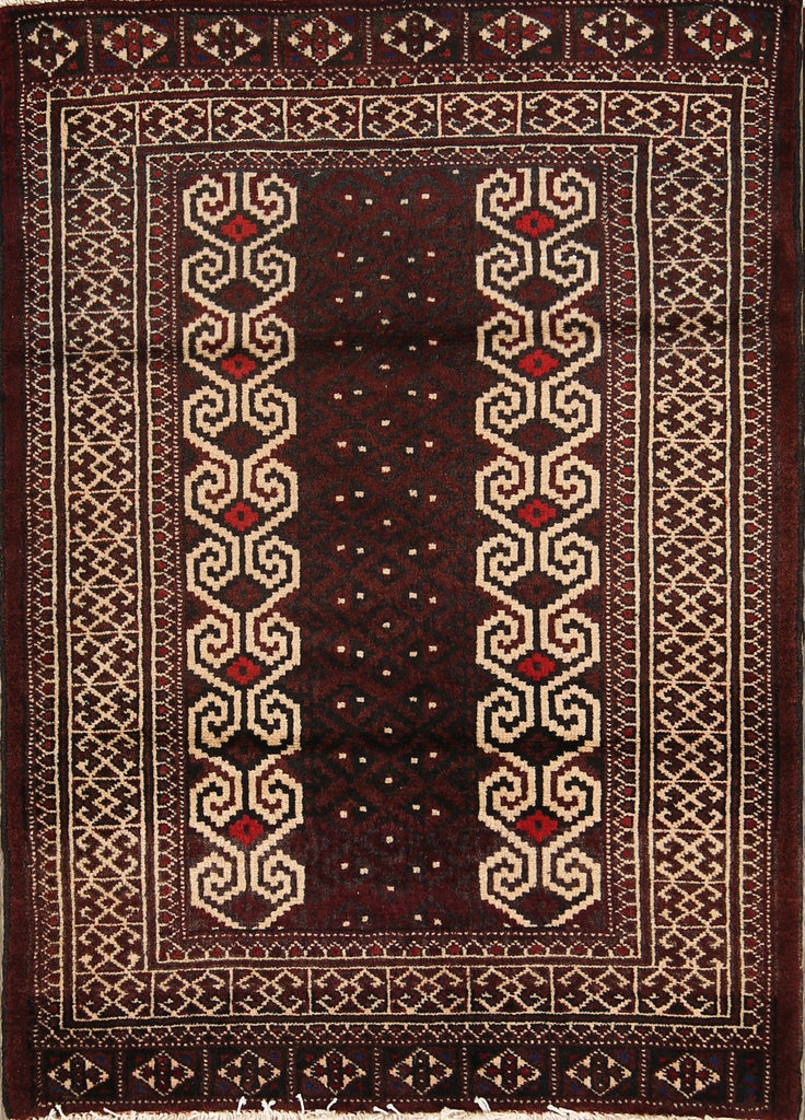 3x4 Balouch Persian Area Rug