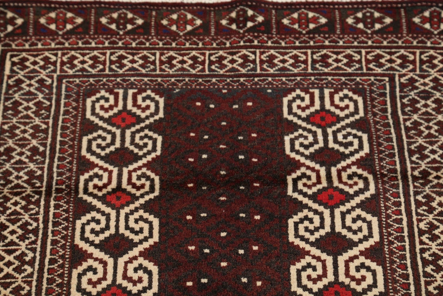 3x4 Balouch Persian Area Rug