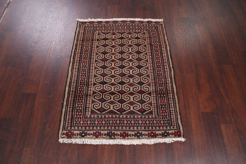 3x4 Balouch Persian Area Rug