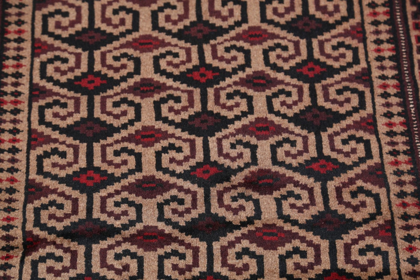 3x4 Balouch Persian Area Rug