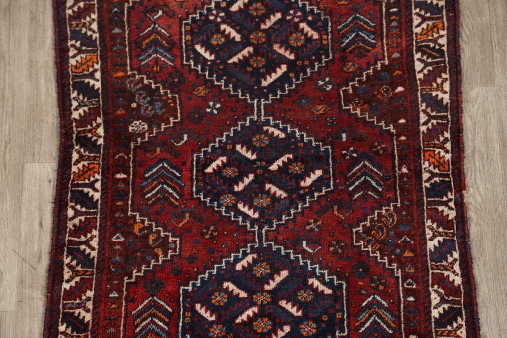 Antique 4x5 Shiraz Persian Area Rug