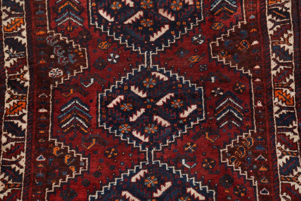 Antique 4x5 Shiraz Persian Area Rug