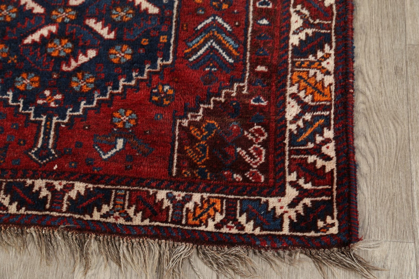 Antique 4x5 Shiraz Persian Area Rug