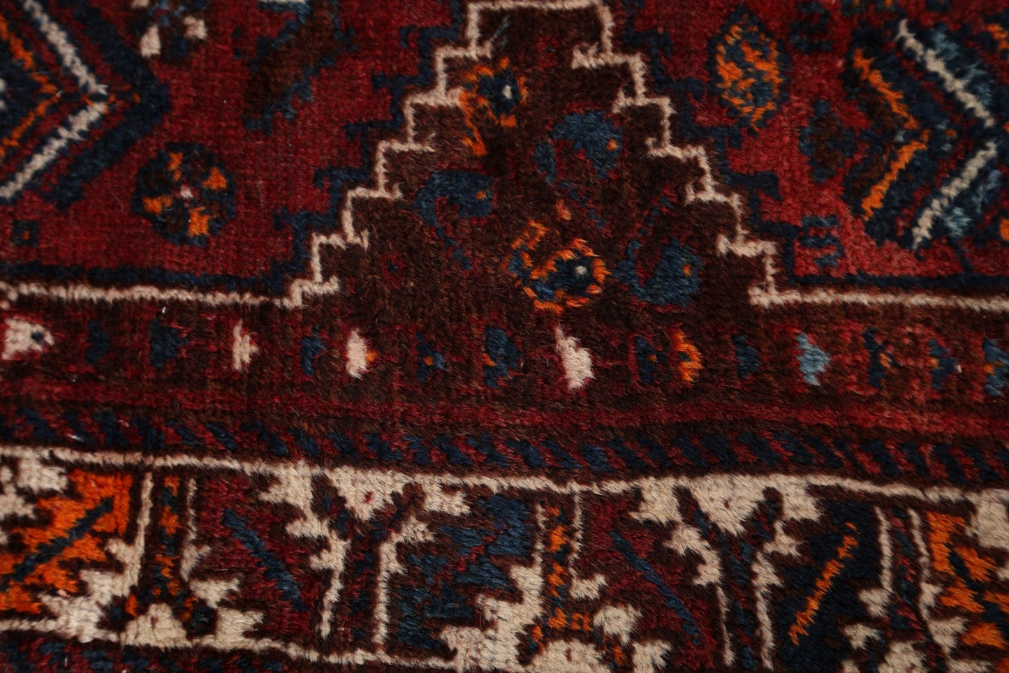 Antique 4x5 Shiraz Persian Area Rug