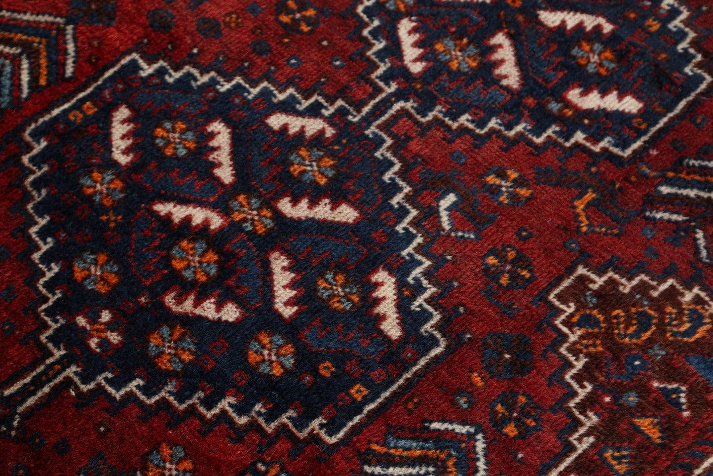 Antique 4x5 Shiraz Persian Area Rug