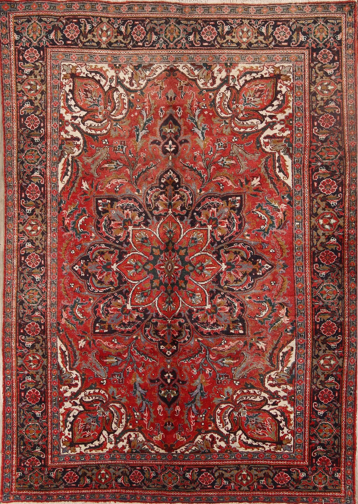 7x10 Heriz Persian Area Rug