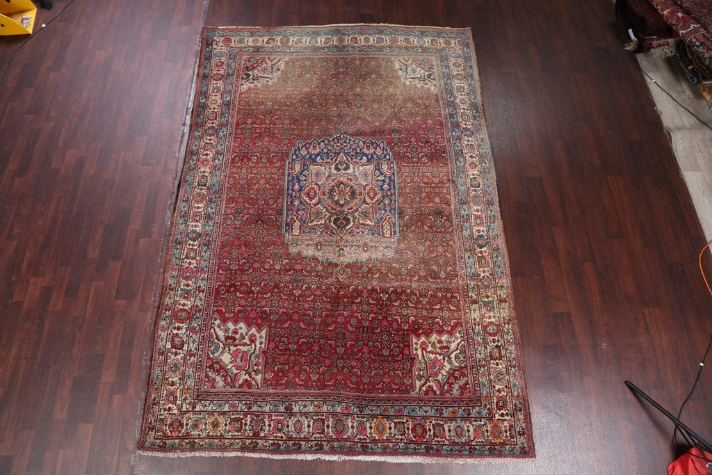 Antique Persian Bidjar Area Rug 7x11