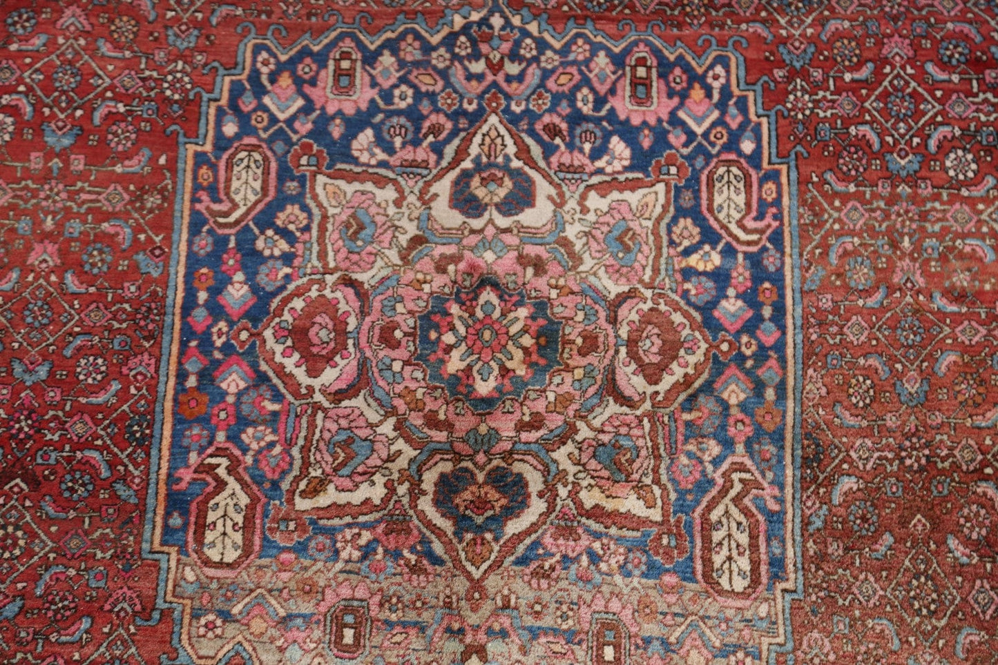 Antique Persian Bidjar Area Rug 7x11