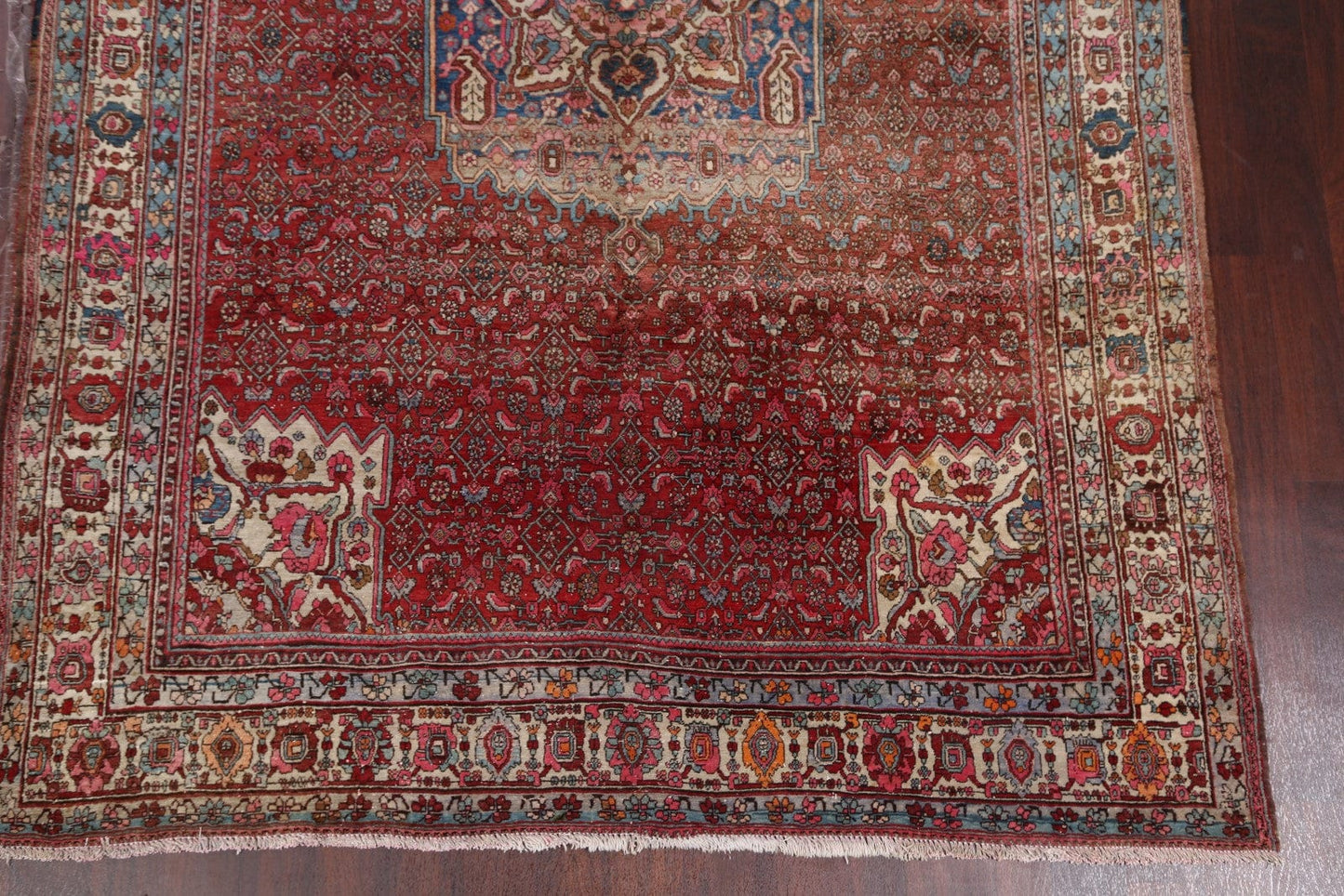 Antique Persian Bidjar Area Rug 7x11