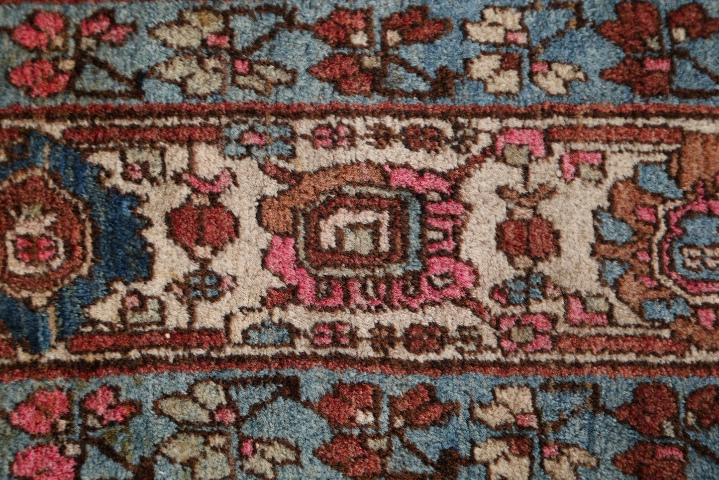 Antique Persian Bidjar Area Rug 7x11