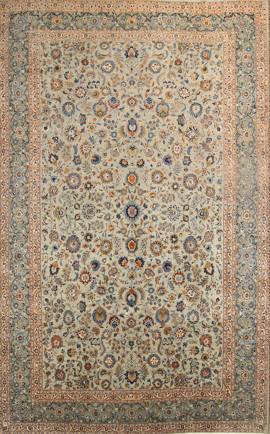 11x18 Kashan Persian Area Rug