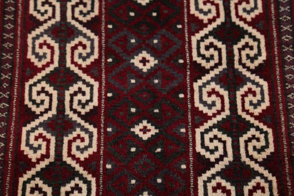 3x4 Balouch Turkoman Persian Area Rug