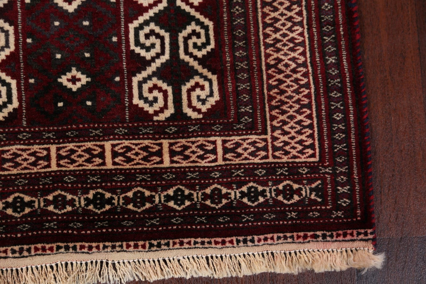 3x4 Balouch Turkoman Persian Area Rug