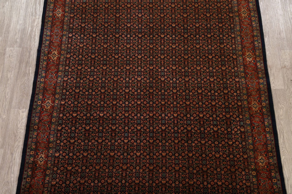 All Over Geometric 7x10 Senneh Persian Area Rug