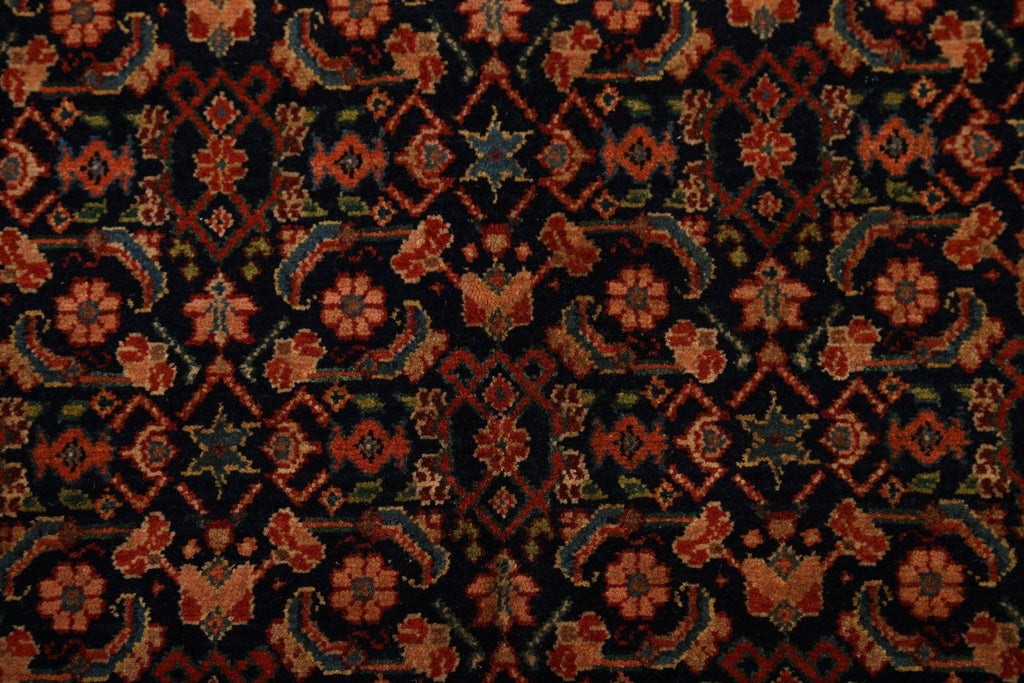 All Over Geometric 7x10 Senneh Persian Area Rug