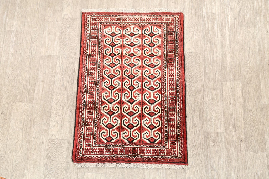 3x4 Turkoman Persian Area Rug