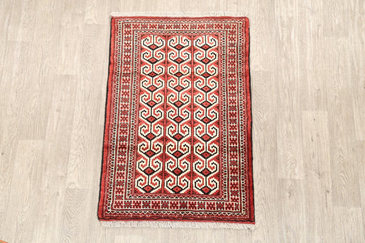 3x4 Turkoman Persian Area Rug