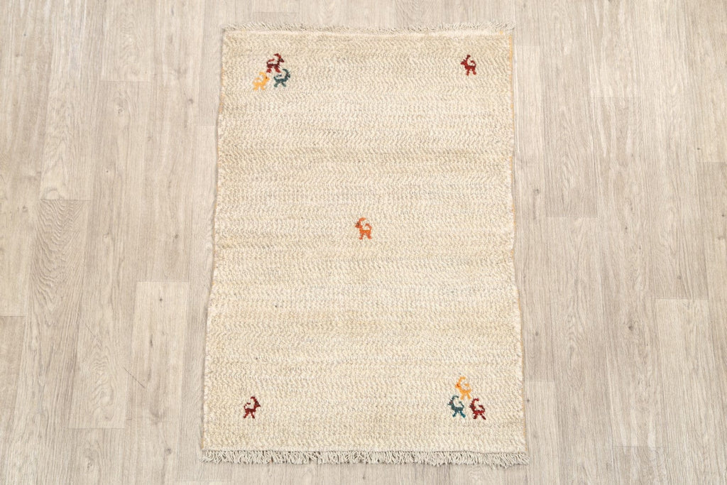 3x4 Gabbeh Shiraz Persian Area Rug