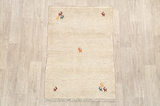 3x4 Gabbeh Shiraz Persian Area Rug